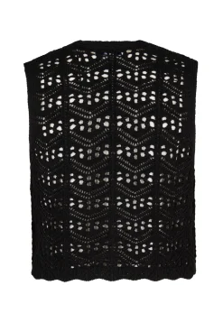Sale Miss Etam Gilet crochet Zwart