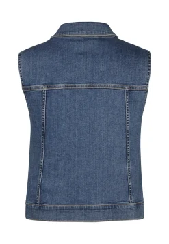 Hot Miss Etam Gilet denim blauw Medium denim