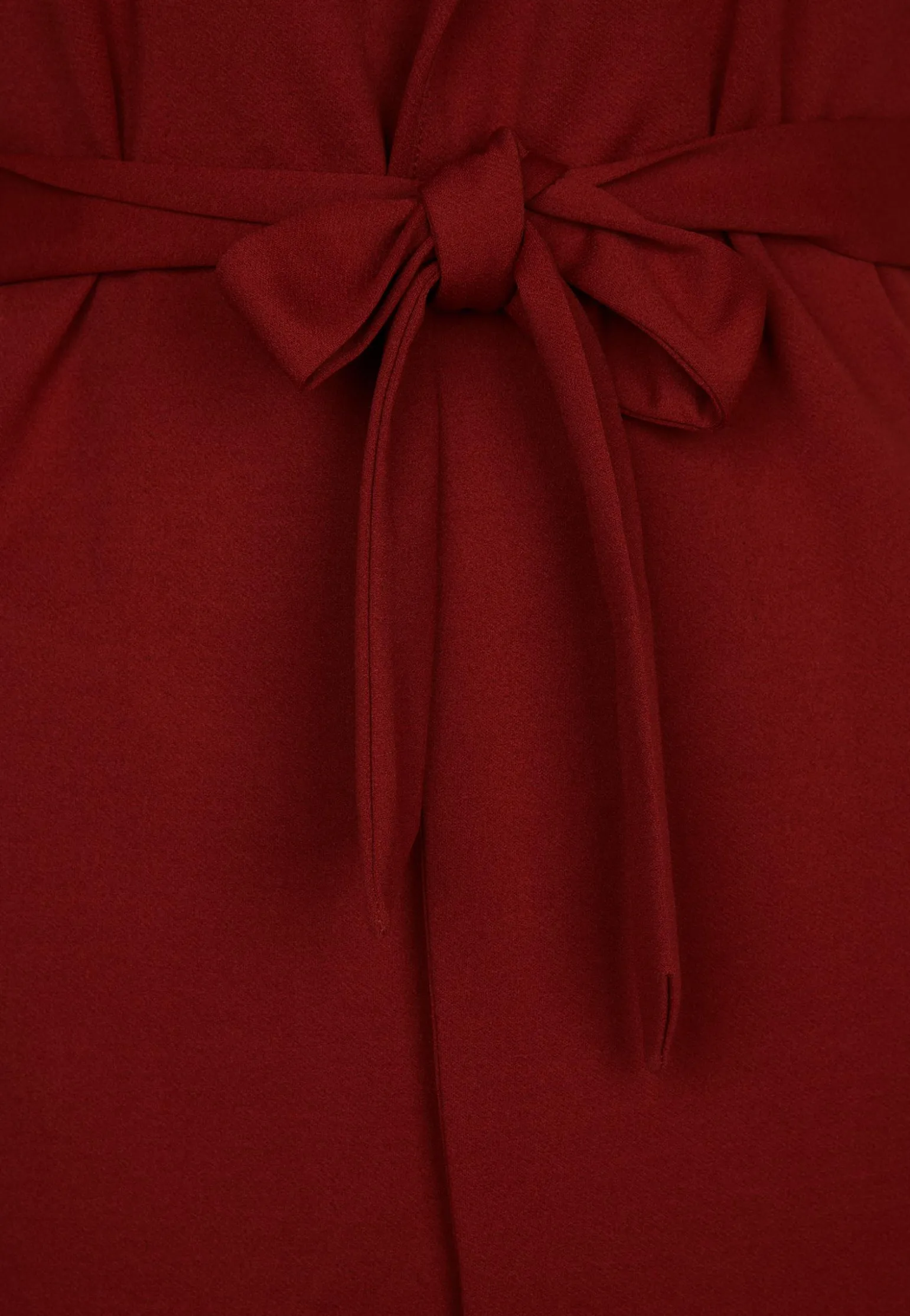Miss Etam Gilet lang rood Dark red