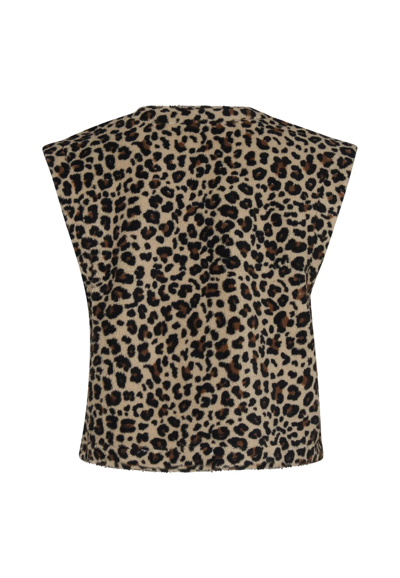 Miss Etam Gilet print zwart Multi dark neutral