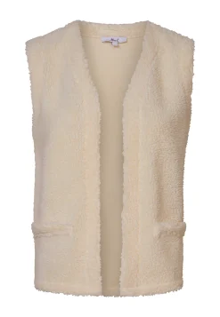 Miss Etam Gilet zand Sand
