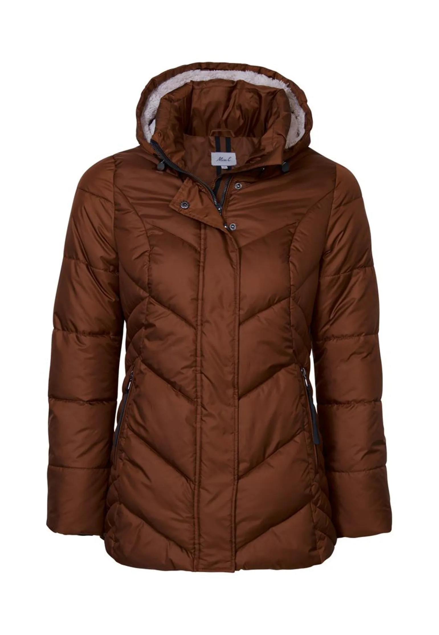 Clearance Miss Etam Jas padded bruin Roest