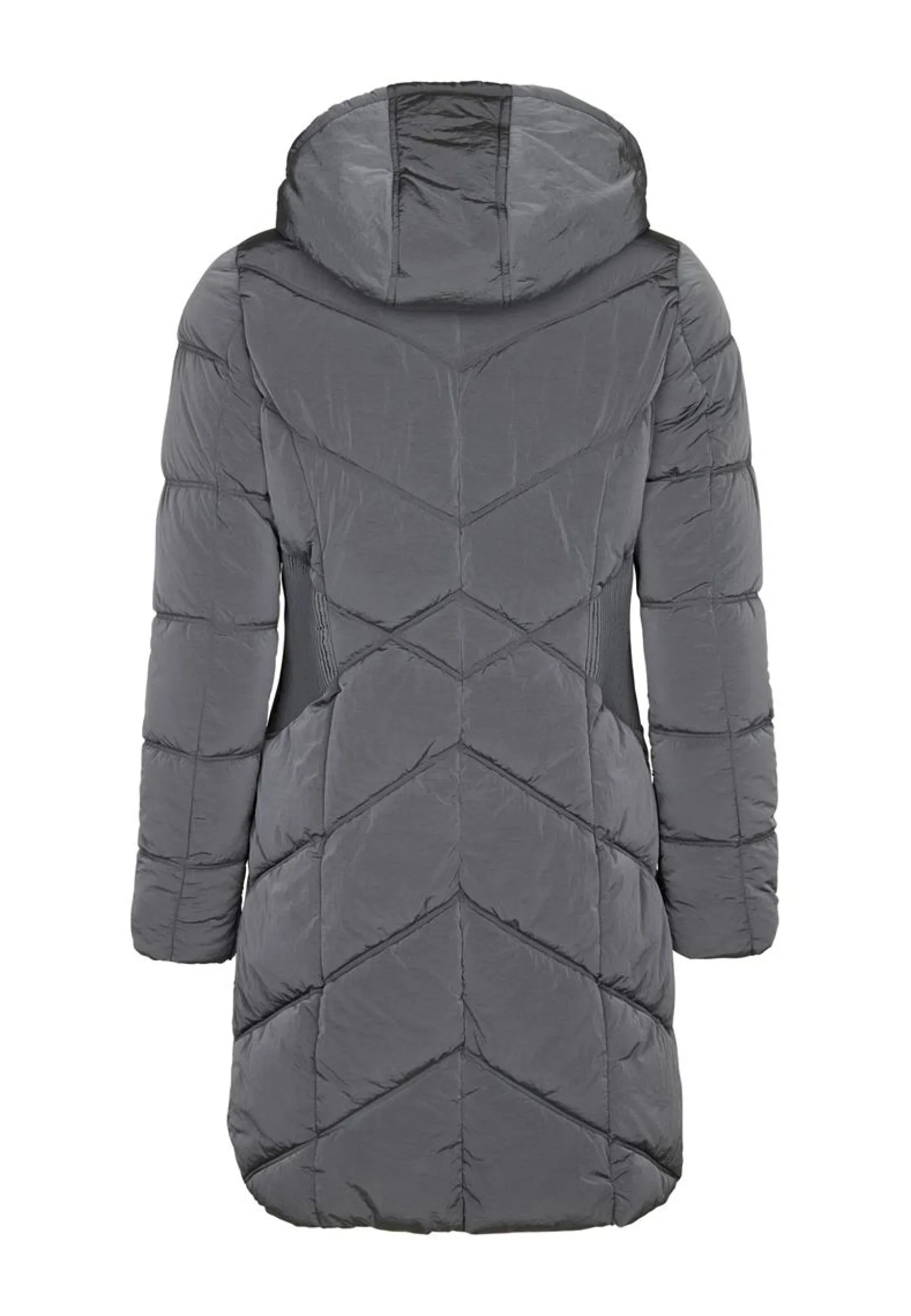 New Miss Etam Jas padded glans grijs Grey