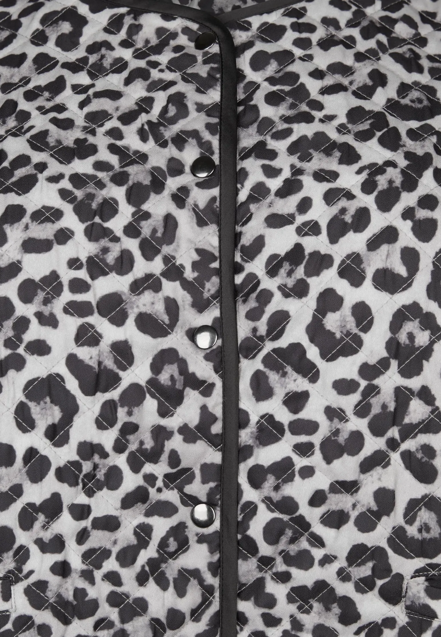 New Miss Etam Jas padded print grijs Multi grey