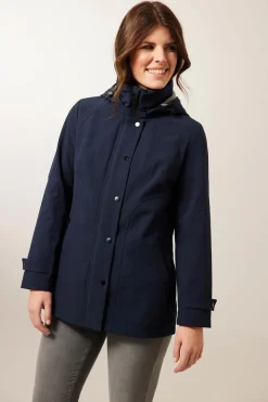 Discount Miss Etam Jas softshell blauw Donkerblauw