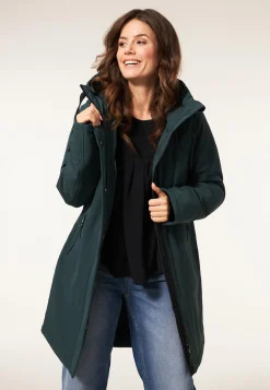 Hot Miss Etam Jas softshell groen Pinegreen