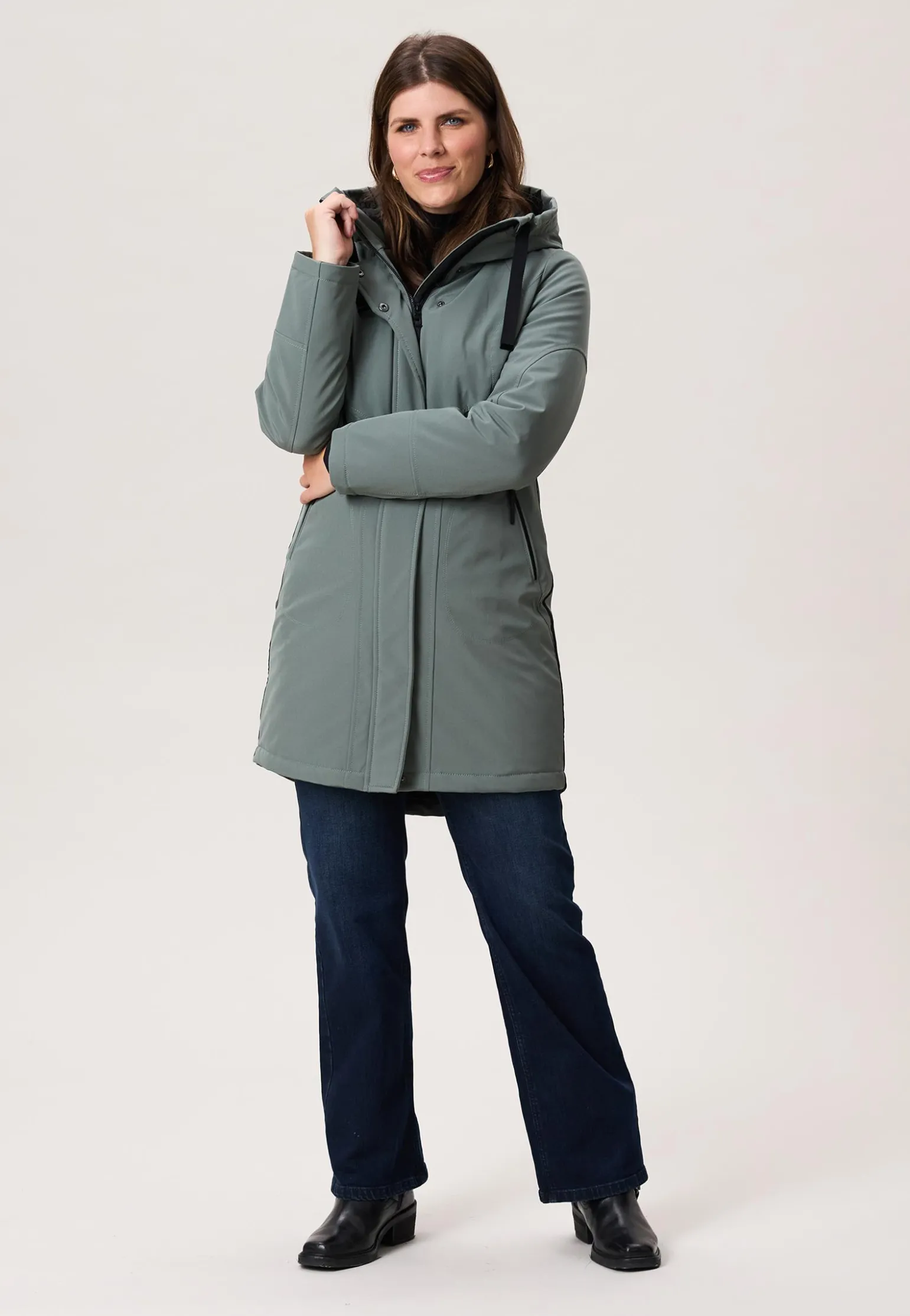 Sale Miss Etam Jas softshell licht groen Jade green