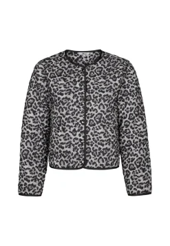 Clearance Miss Etam Jasje padded print grijs Multi grey
