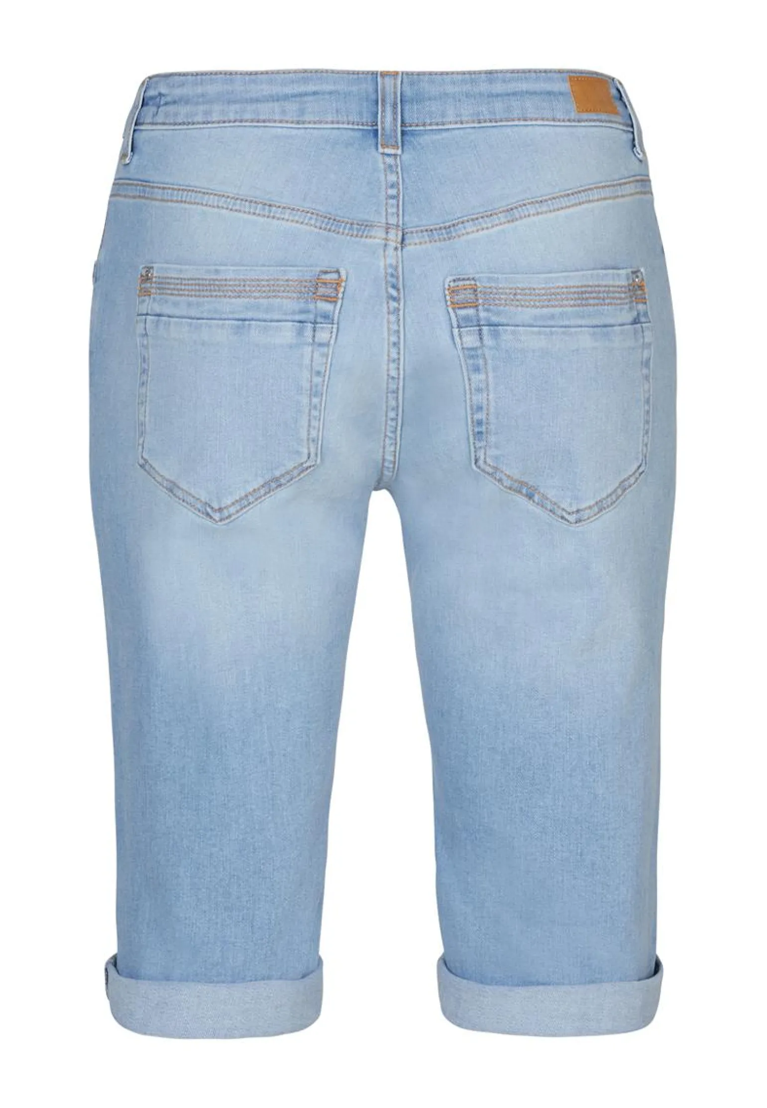 Best Miss Etam Jeans bermuda blauw Bleached
