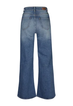 Online Miss Etam Jeans extra wide leg blauw 32