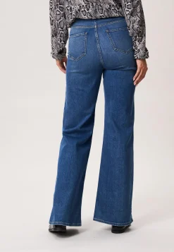 Online Miss Etam Jeans extra wide leg blauw 36