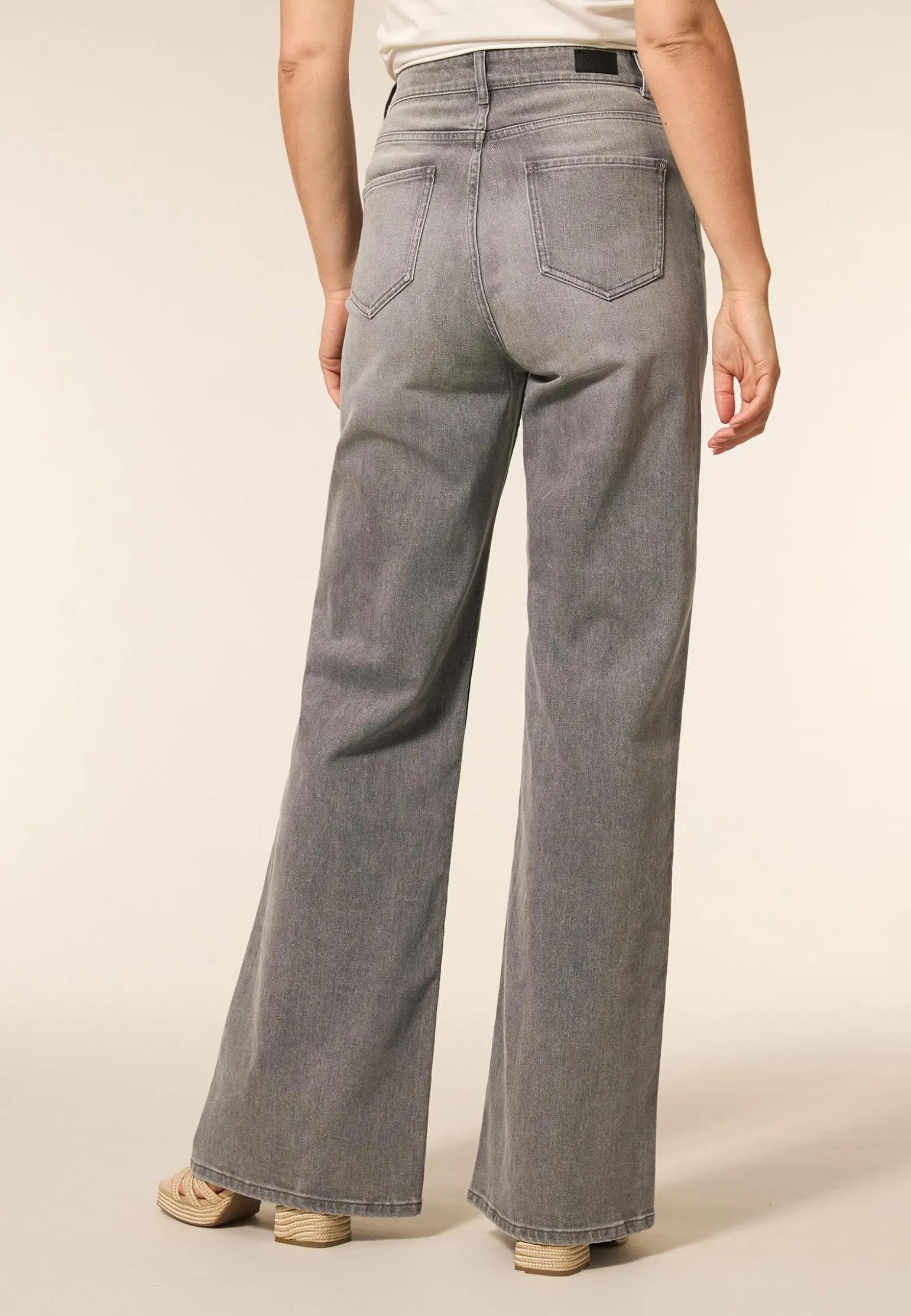 Discount Miss Etam Jeans extra wide leg 36" Grijs