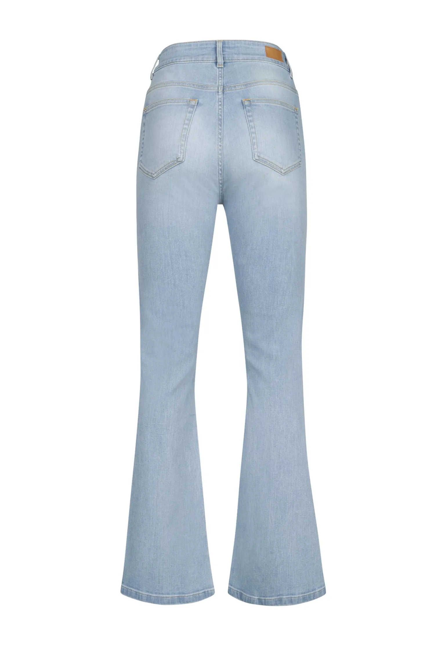 Clearance Miss Etam Jeans flared leg blauw Bleached