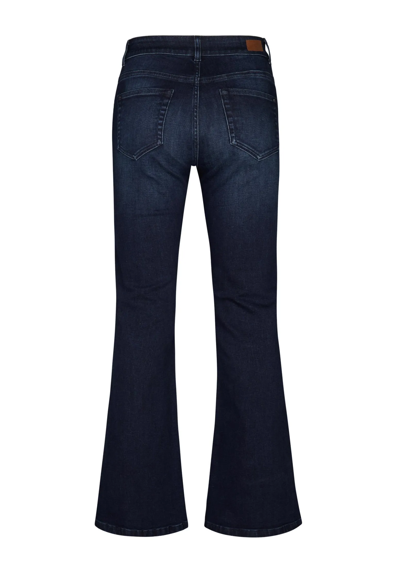Hot Miss Etam Jeans flared leg blauw 32" Dark denim