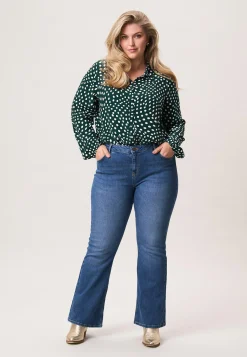 Best Miss Etam Jeans flared leg blauw 32