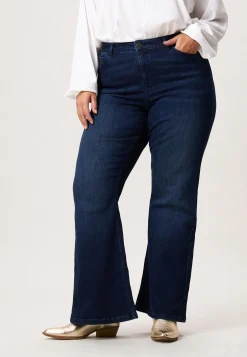 Clearance Miss Etam Jeans flared leg blauw 32