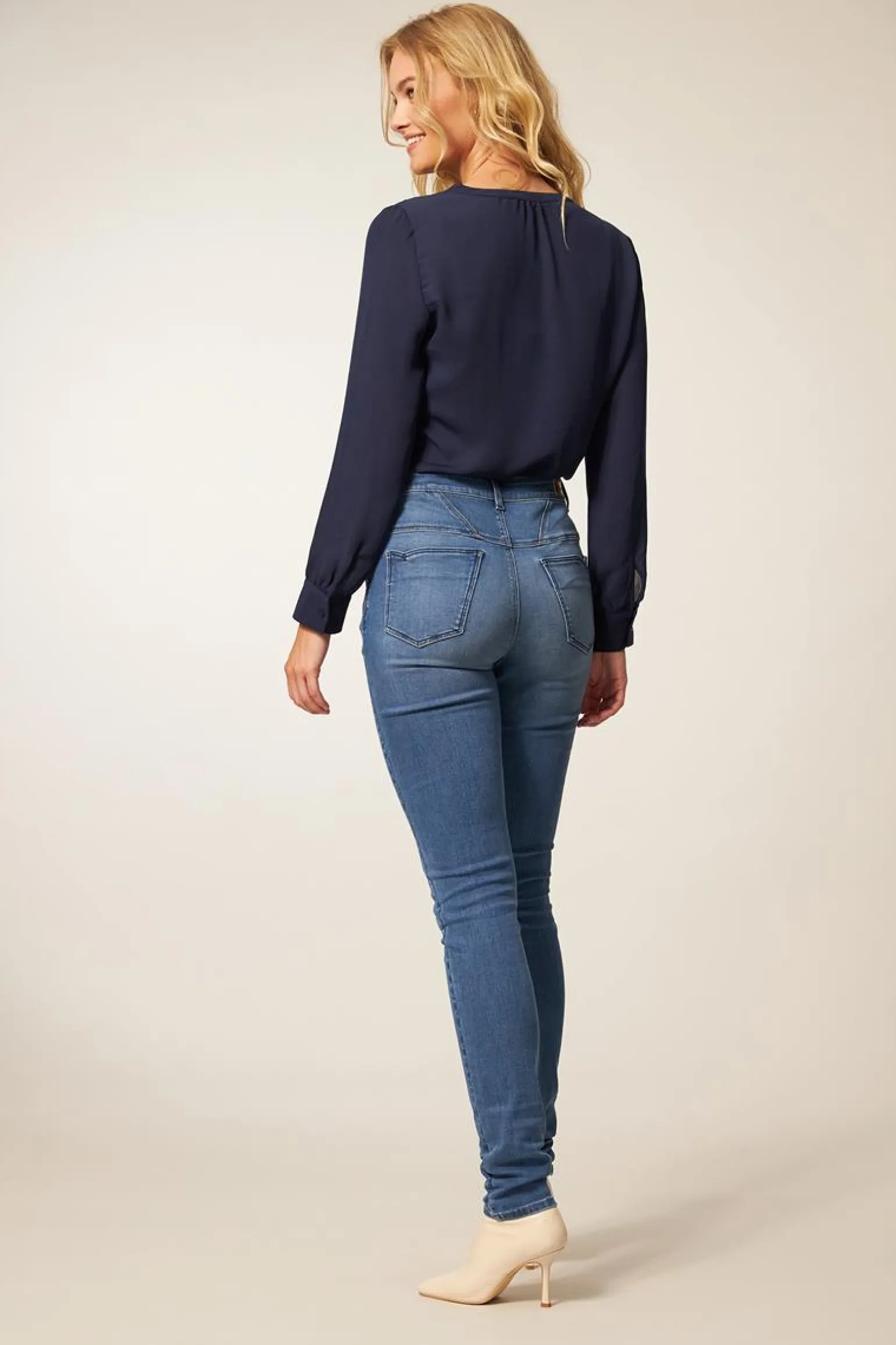 Best Miss Etam Jeans 'Havanna' skinny blauw Medium denim