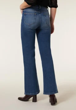 Clearance Miss Etam Jeans relaxed straight fit blauw Medium denim