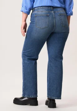 Clearance Miss Etam Jeans relaxed straight fit blauw 32