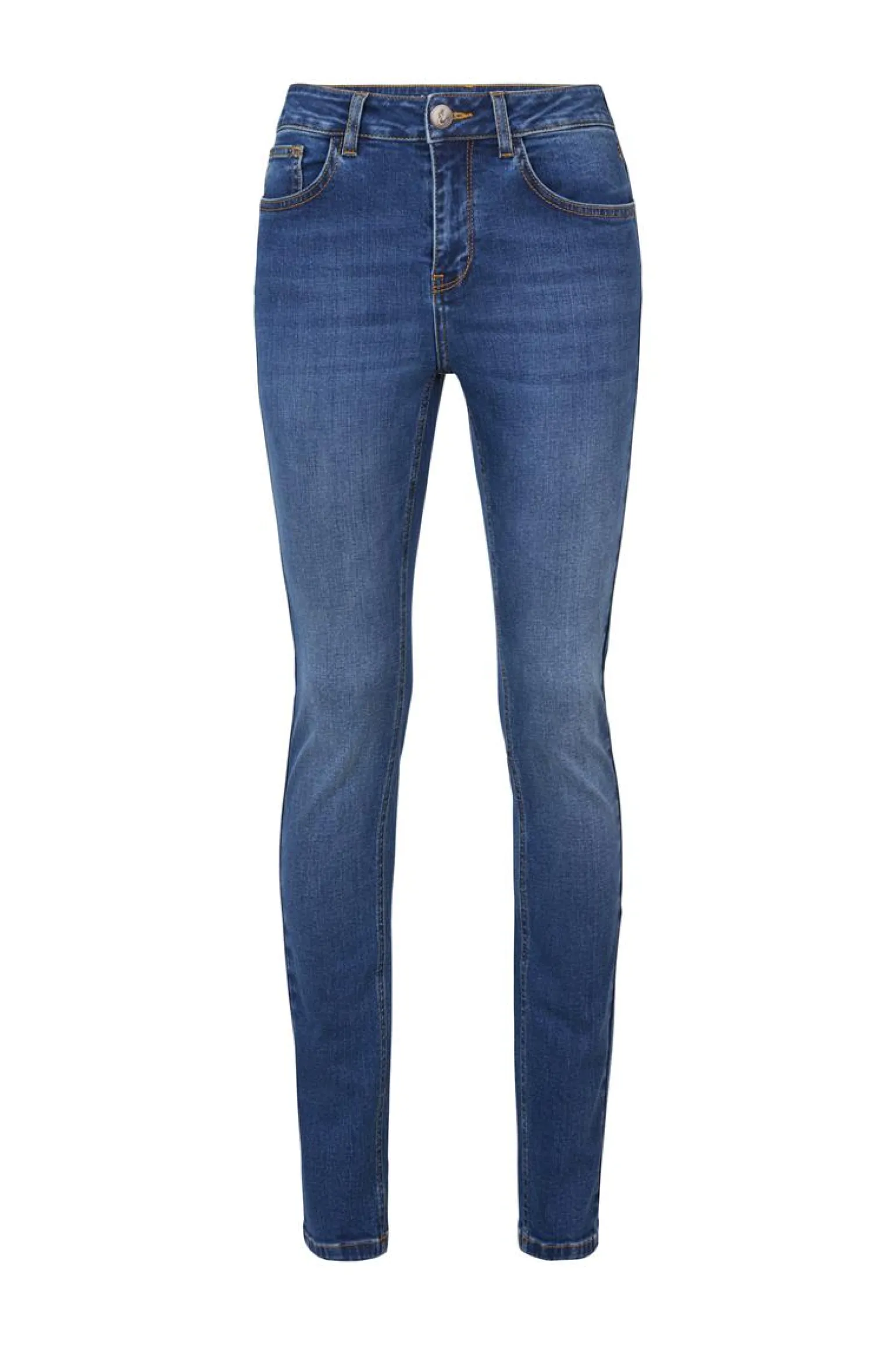 Miss Etam Jeans slim fit blauw Medium denim