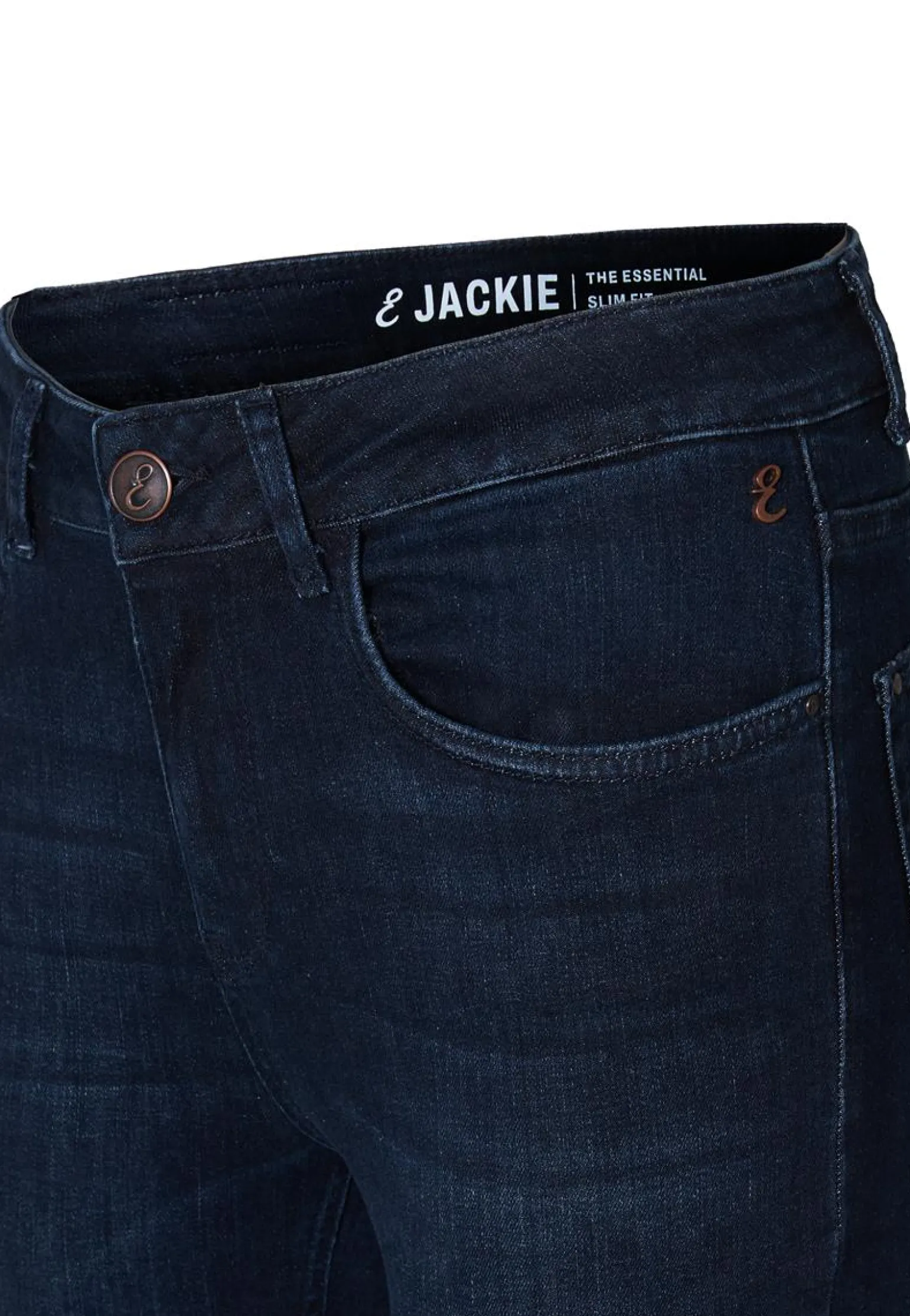 Sale Miss Etam Jeans slim fit blauw 36" Dark blue denim