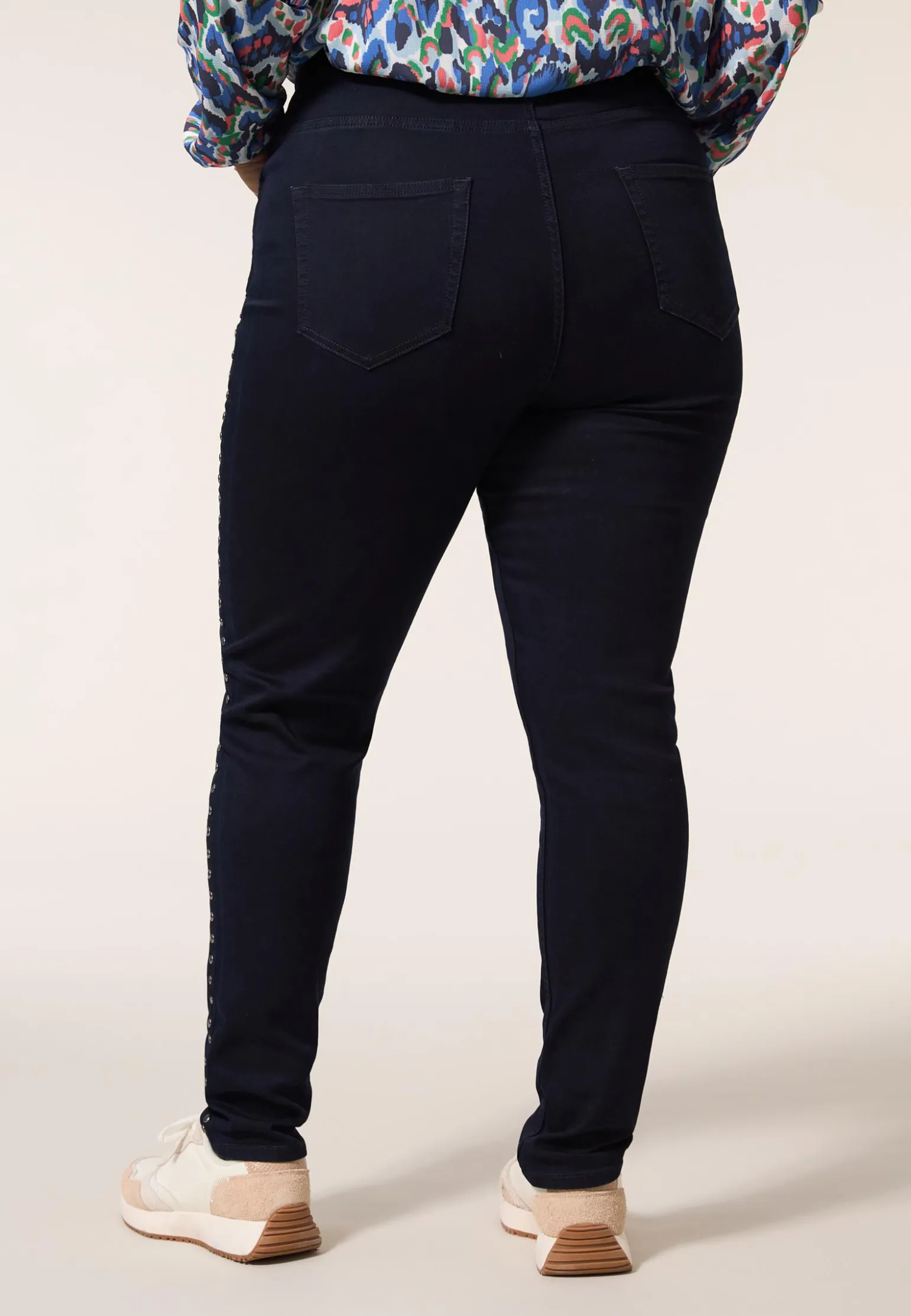 Sale Miss Etam Jeans slim fit blauw 32" Dark denim