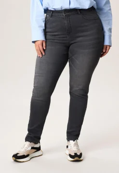Best Miss Etam Jeans slim fit donker grijs Mid grey denim