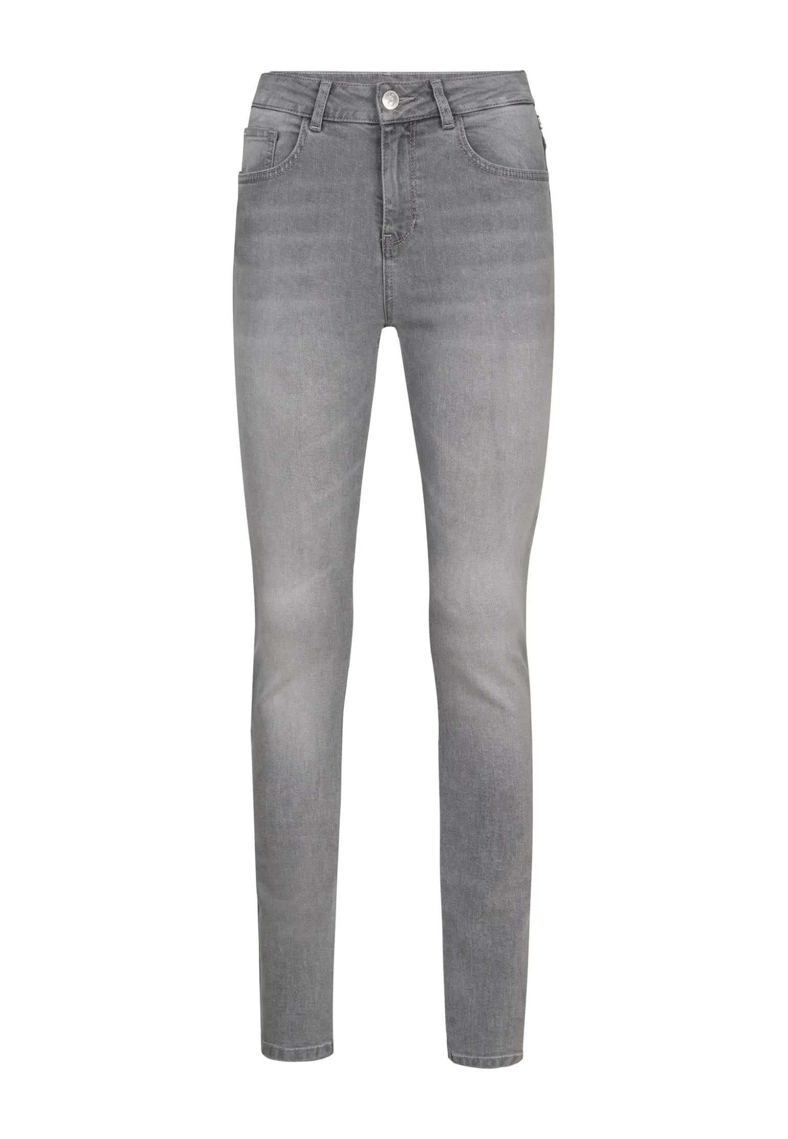 Online Miss Etam Jeans slim fit grijs 36" Light grey denim