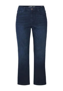 Sale Miss Etam Jeans straight fit blauw Dark denim