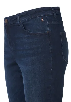 Sale Miss Etam Jeans straight fit blauw Dark denim