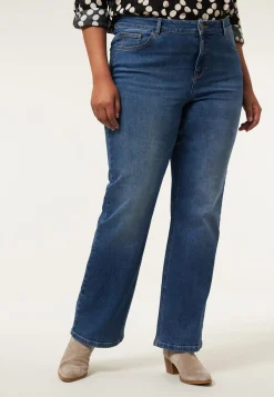 Best Miss Etam Jeans straight fit blauw Medium denim