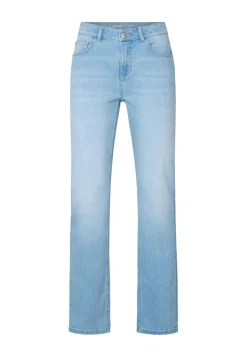 New Miss Etam Jeans straight fit blauw Bleached