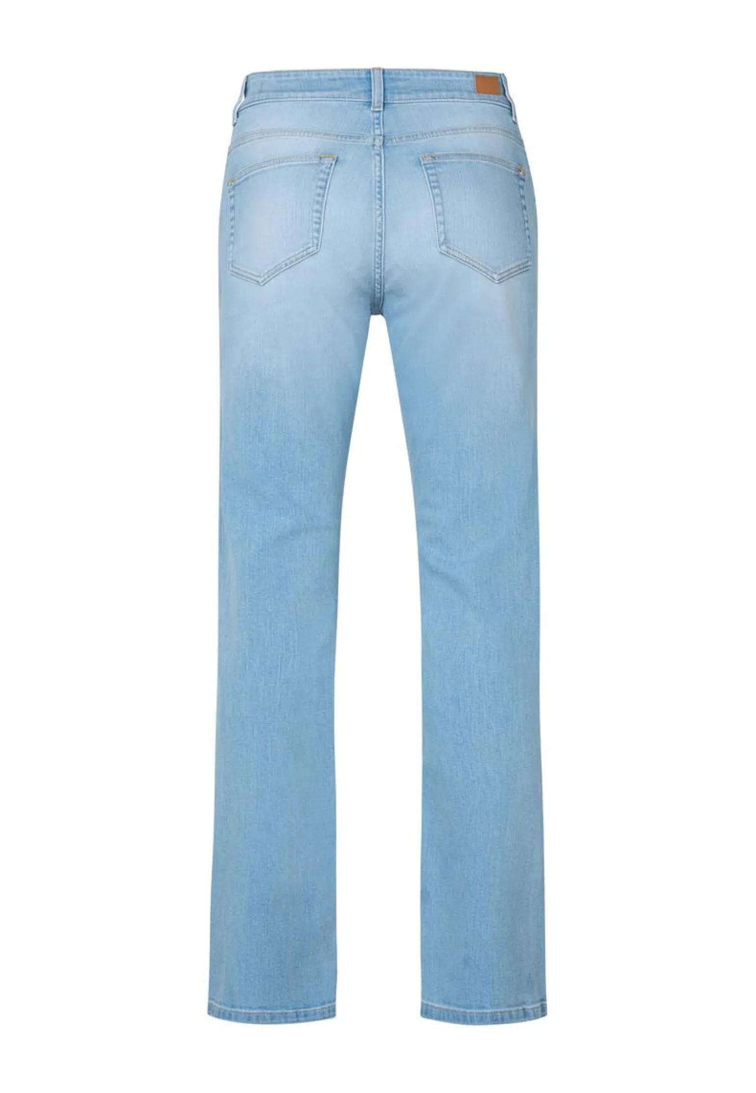 New Miss Etam Jeans straight fit blauw Bleached