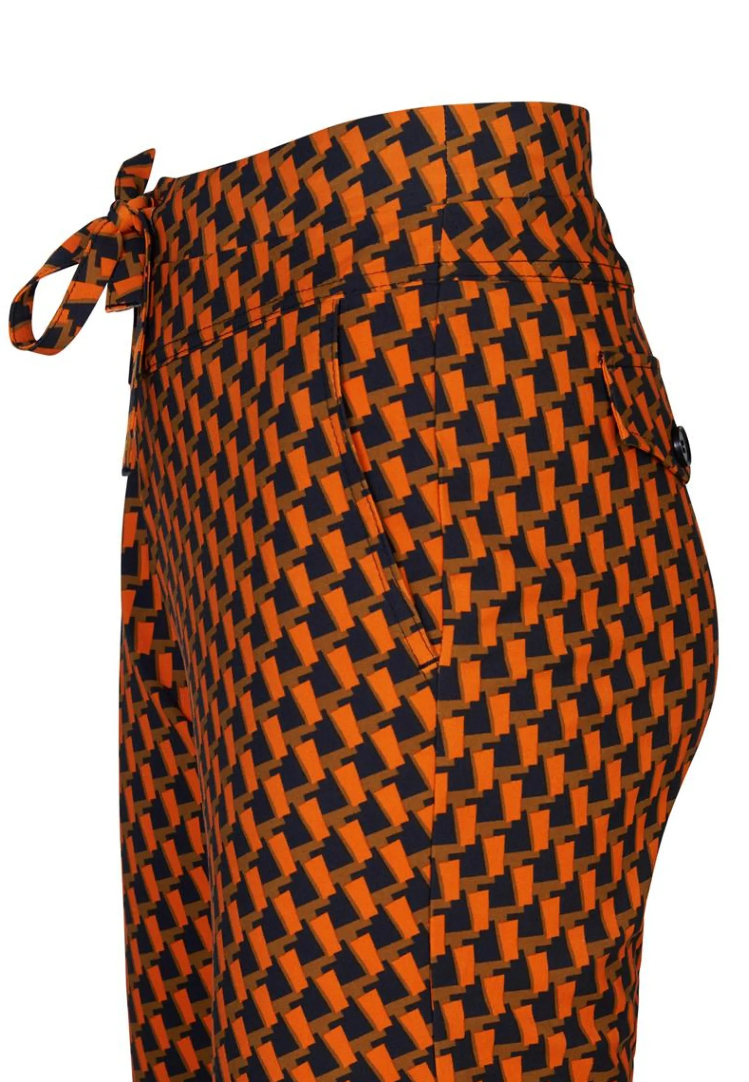 Clearance Miss Etam Jogger travel print bruin 36" Multi mocca