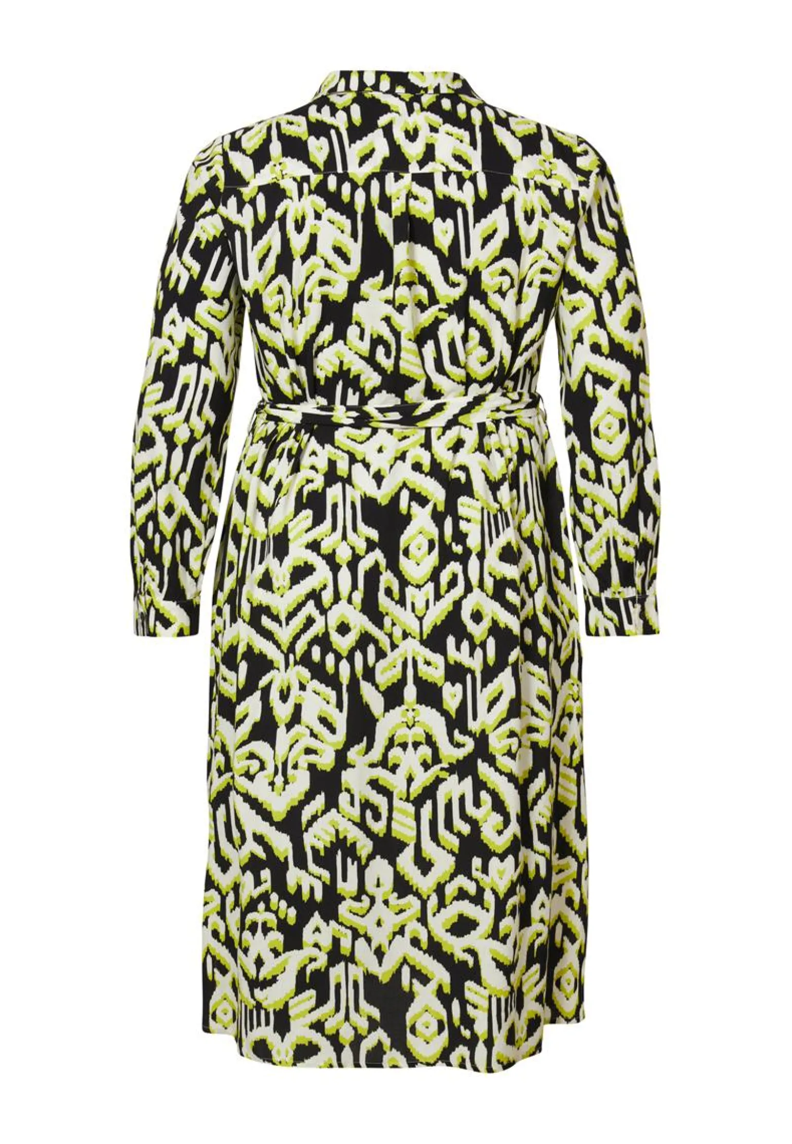 Online Miss Etam Jurk print groen Multi lime