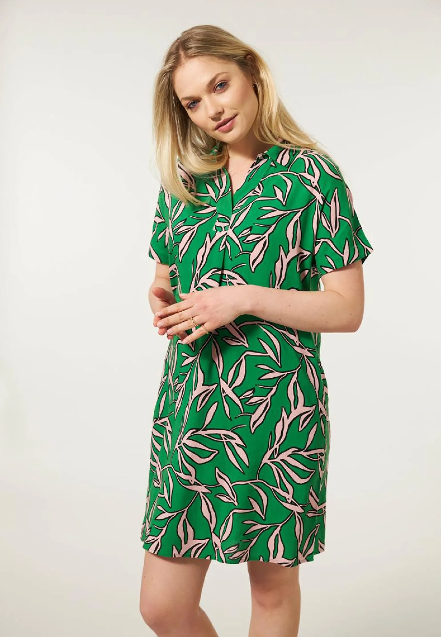 Miss Etam Jurk print groen Multi bright green