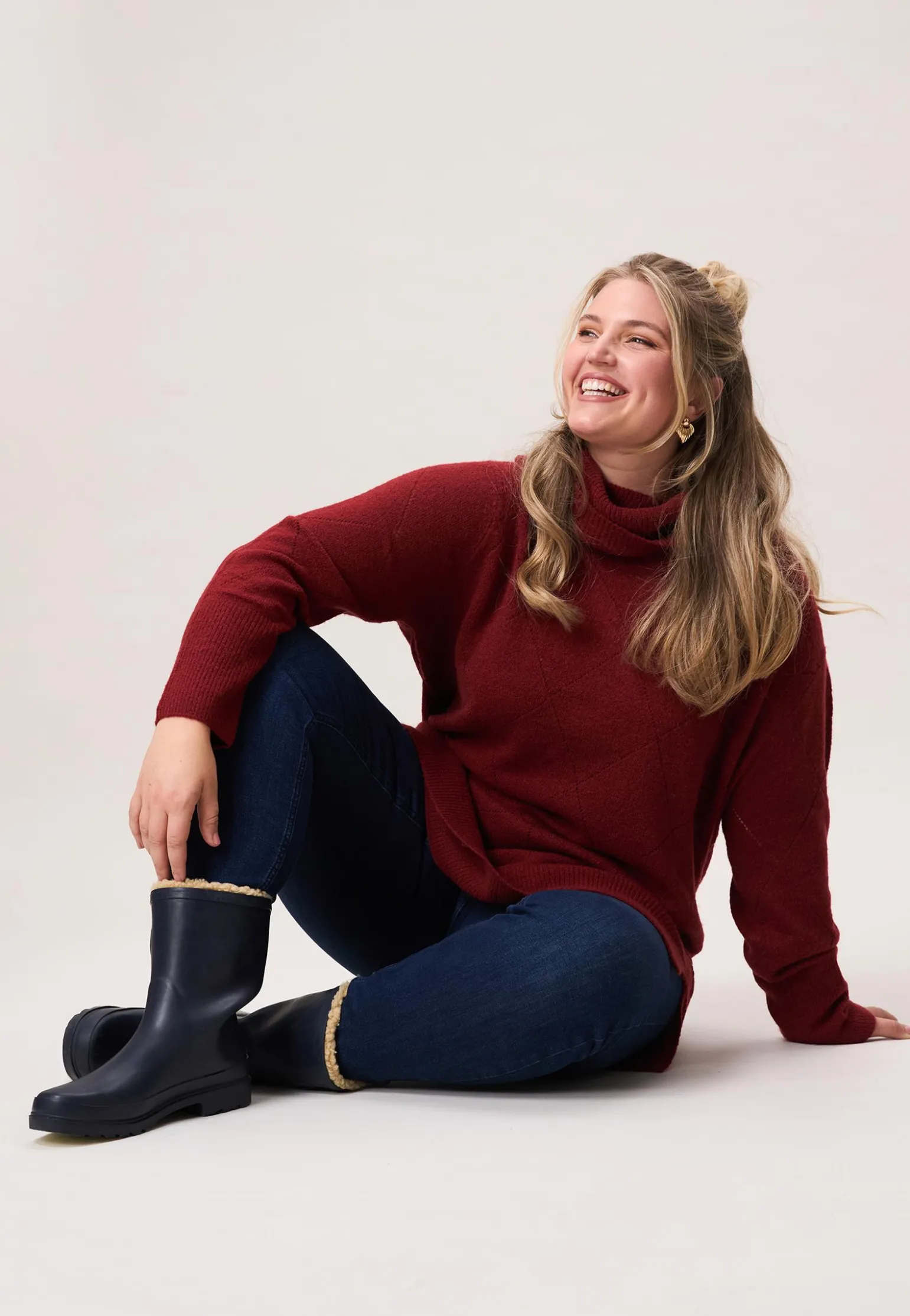 Best Miss Etam Regenlaars donker blauw Navy