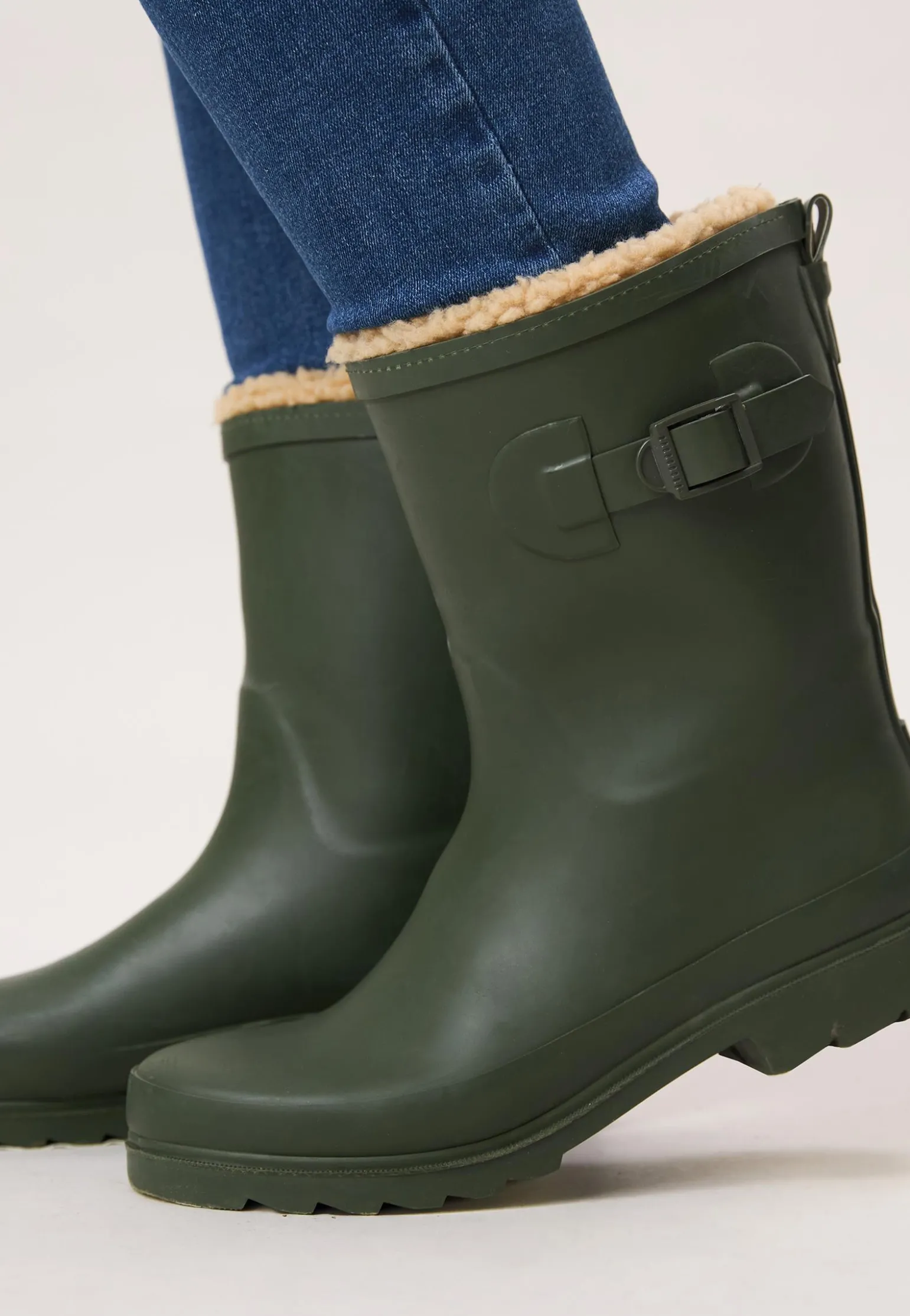 Discount Miss Etam Regenlaars groen Khaki