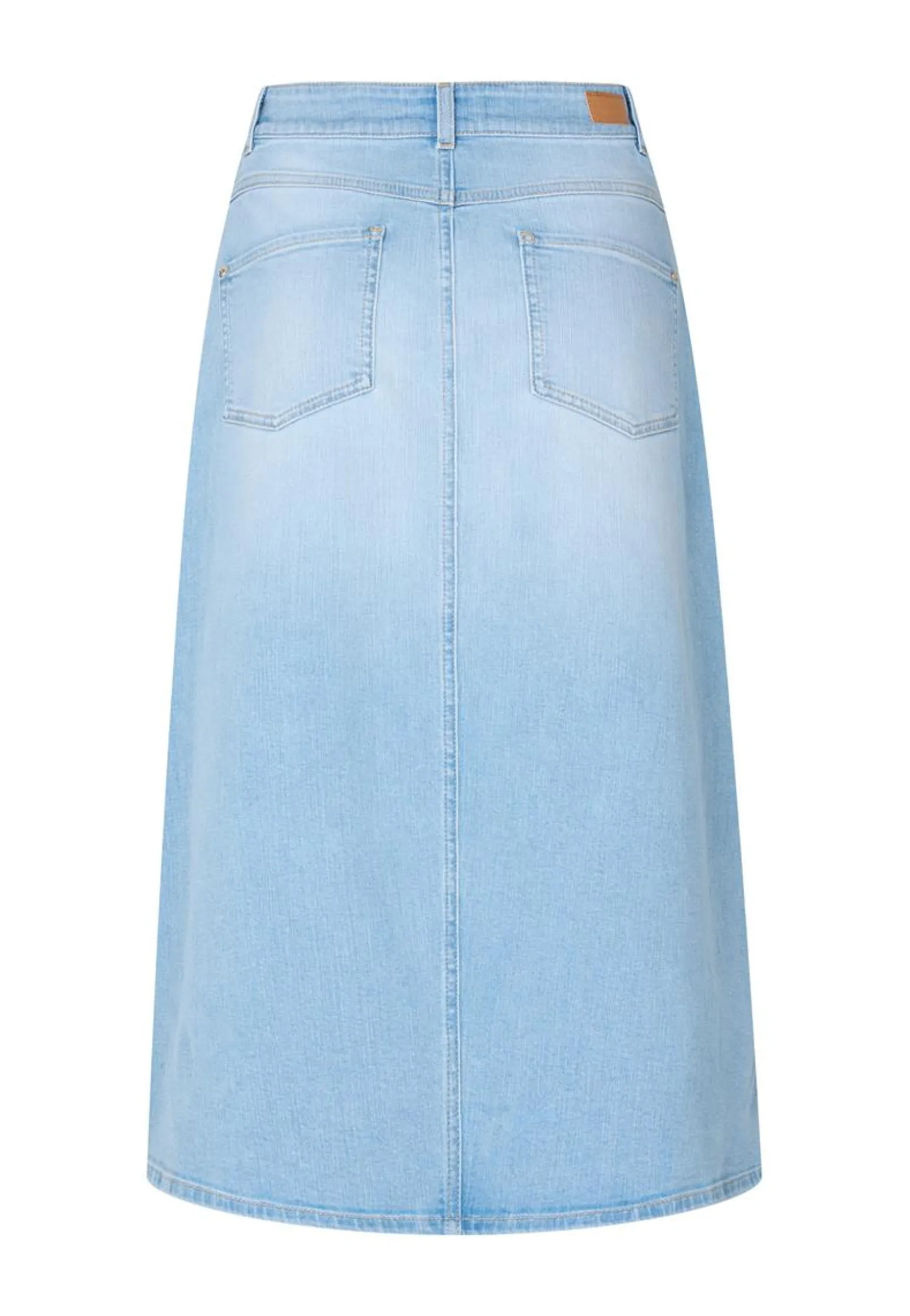 Online Miss Etam Rok denim blauw Bleached