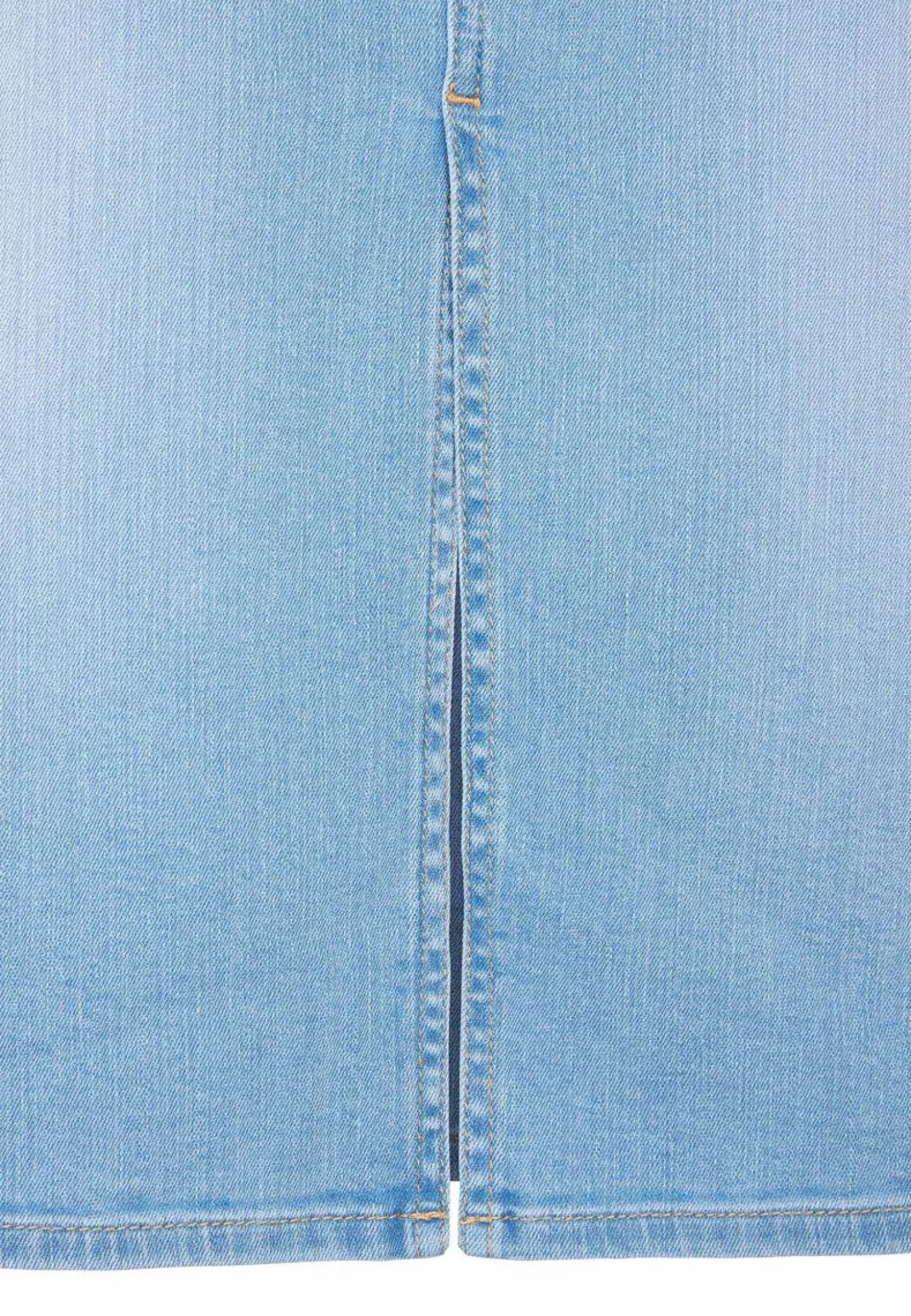 Online Miss Etam Rok denim blauw Bleached