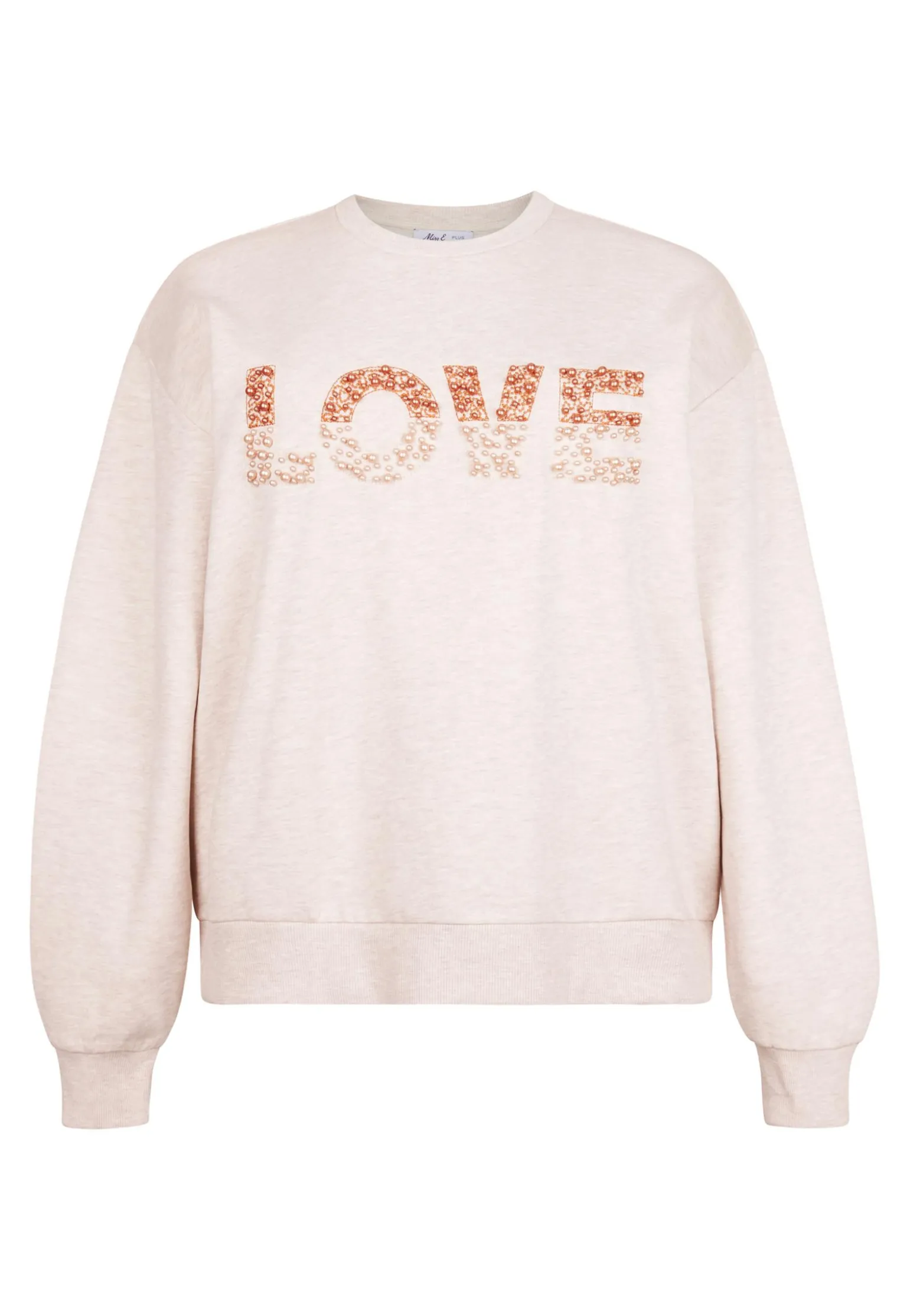 Online Miss Etam Sweater creme parel detail Light sand