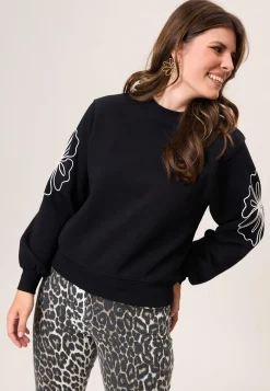 Discount Miss Etam Sweater zwart Multi zwart