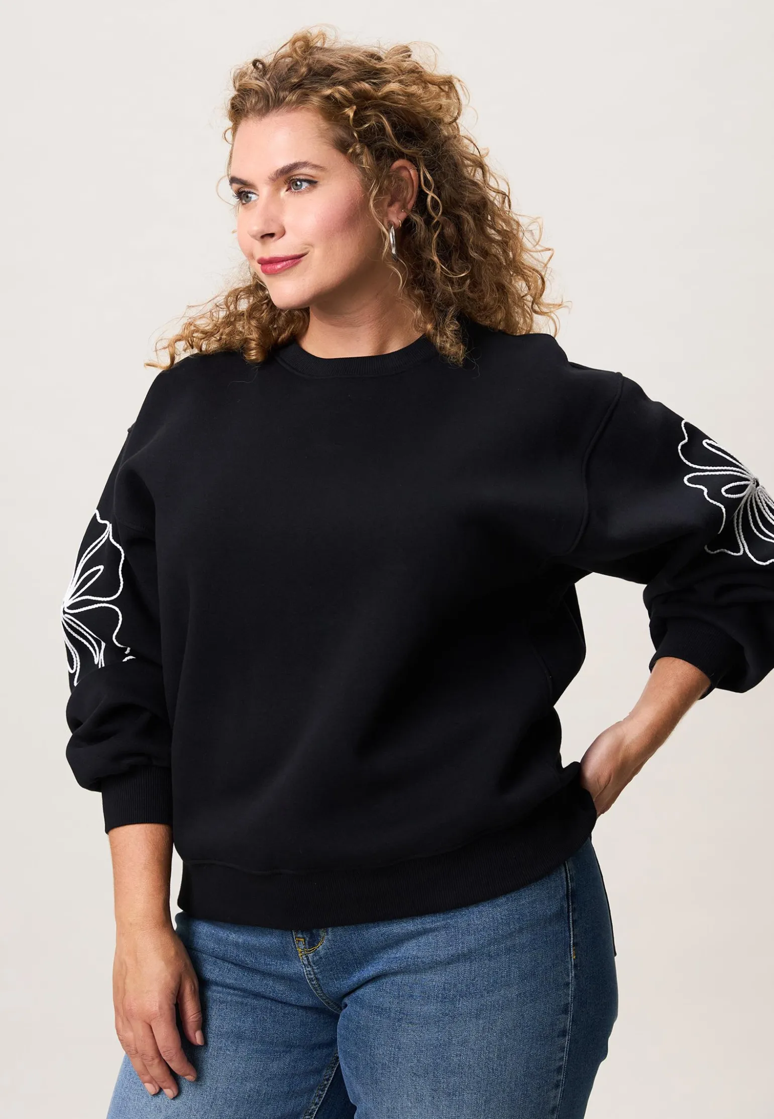 Discount Miss Etam Sweater zwart Multi zwart