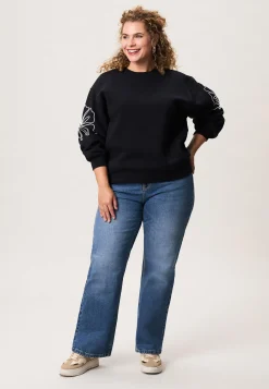 Discount Miss Etam Sweater zwart Multi zwart