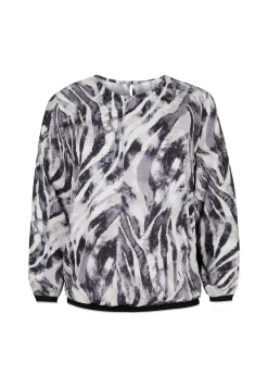 Clearance Miss Etam Top print grijs Multi grey