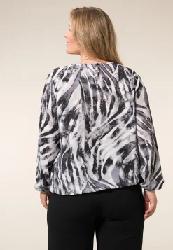 Clearance Miss Etam Top print grijs Multi grey
