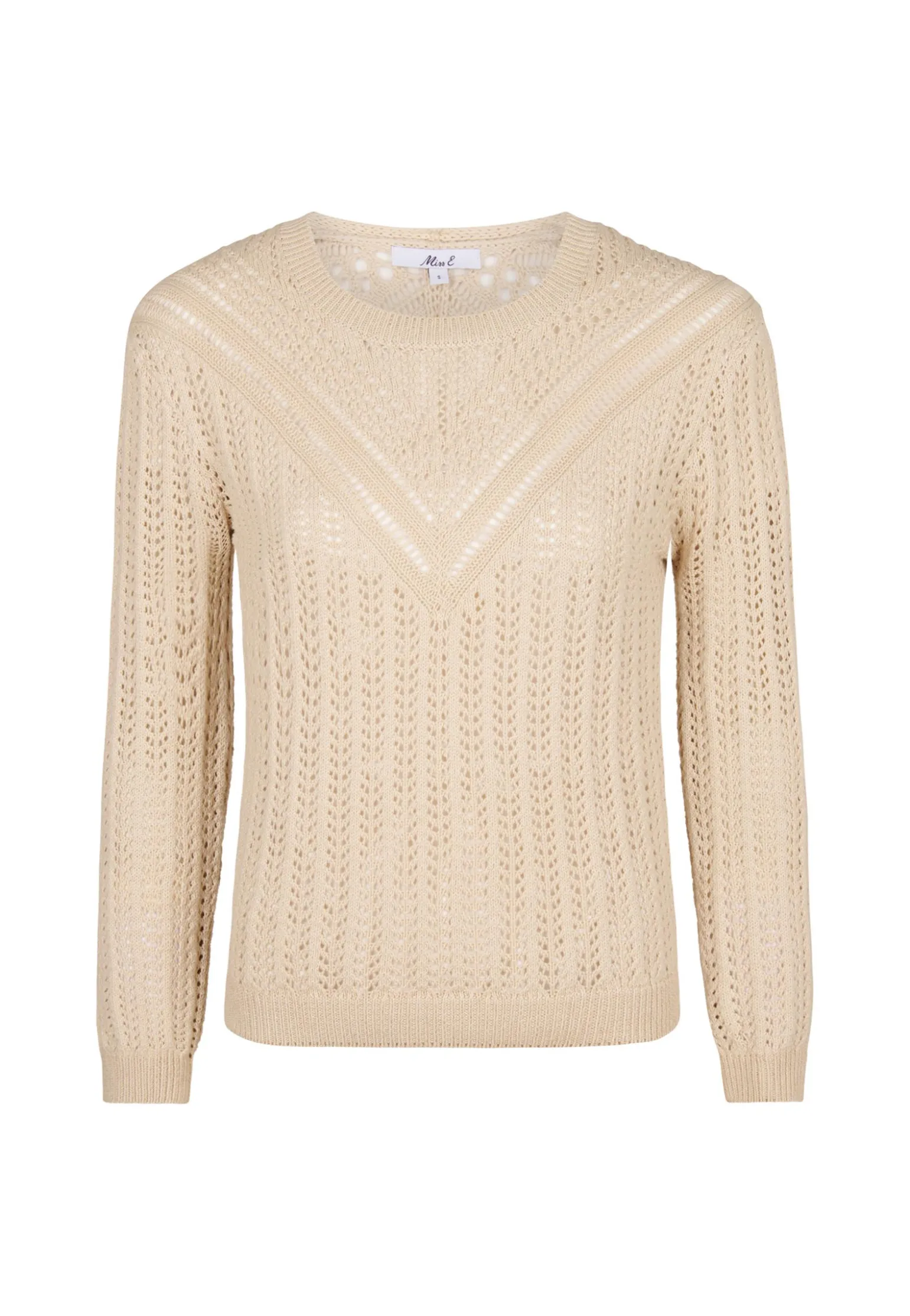 Discount Miss Etam Trui ajour zand Light sand
