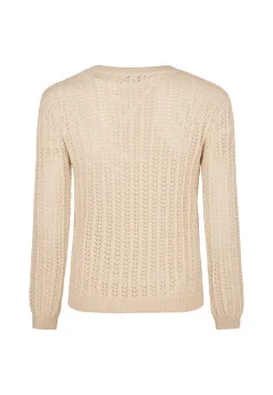 Discount Miss Etam Trui ajour zand Light sand