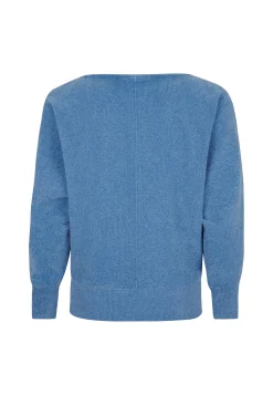 Online Miss Etam Trui chenille blauw Pacific blue