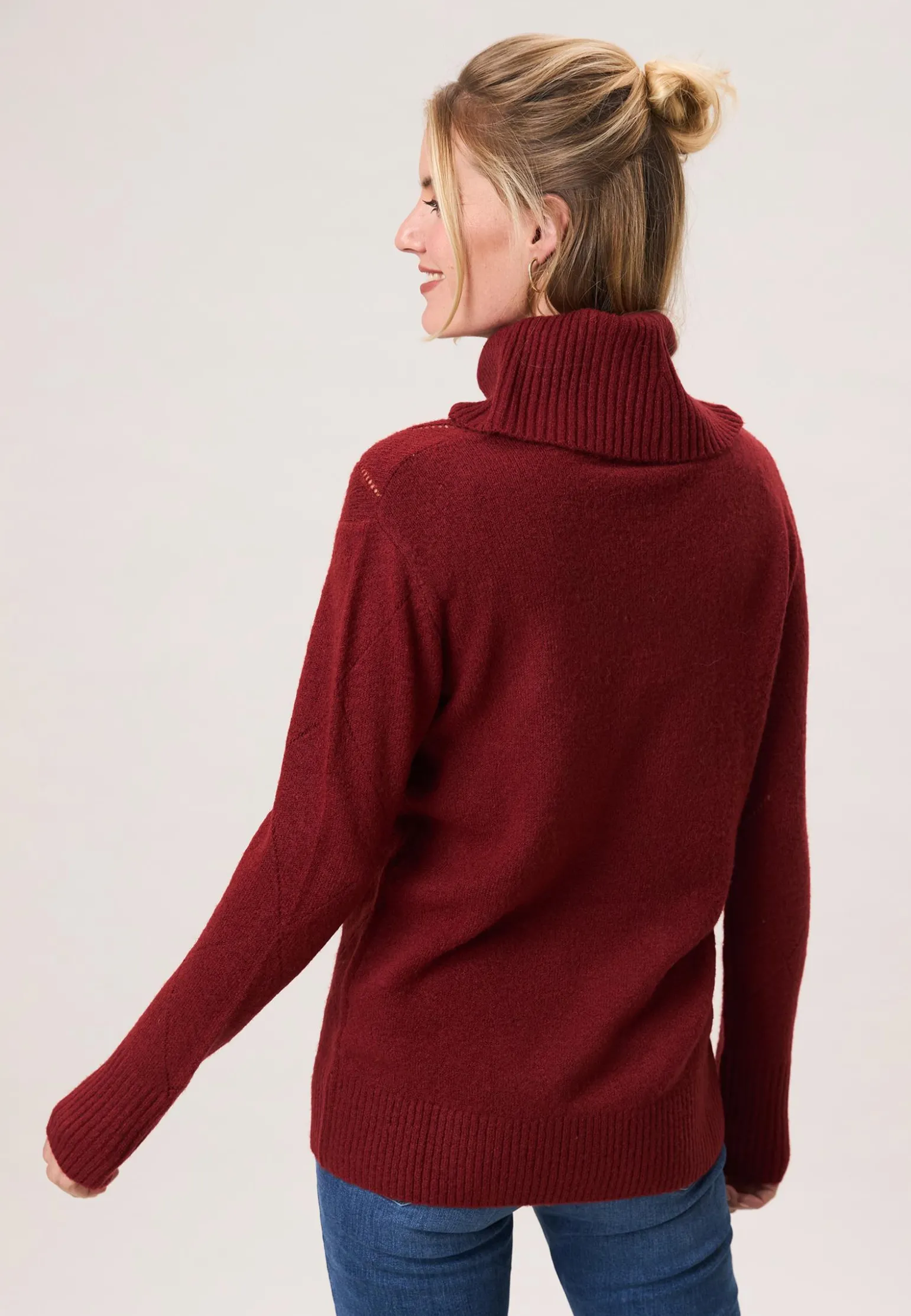 Clearance Miss Etam Trui col donker rood Dark red